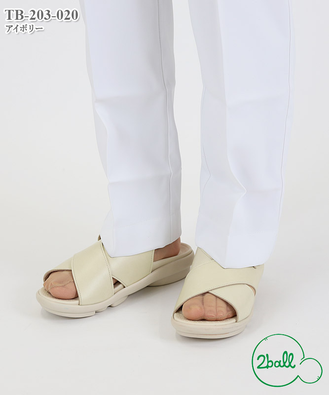 ツヴォルレディスクロスベルトサンダル[ディーフェイズ製品] TB-203