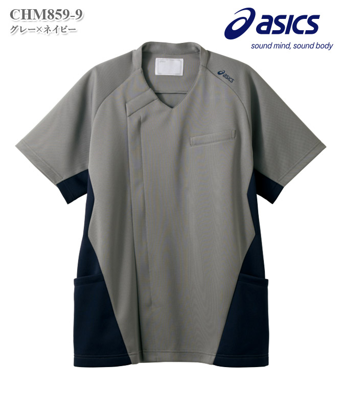 アシックスメンズスクラブ半袖[住商モンブラン] CHM859-09～90｜THS