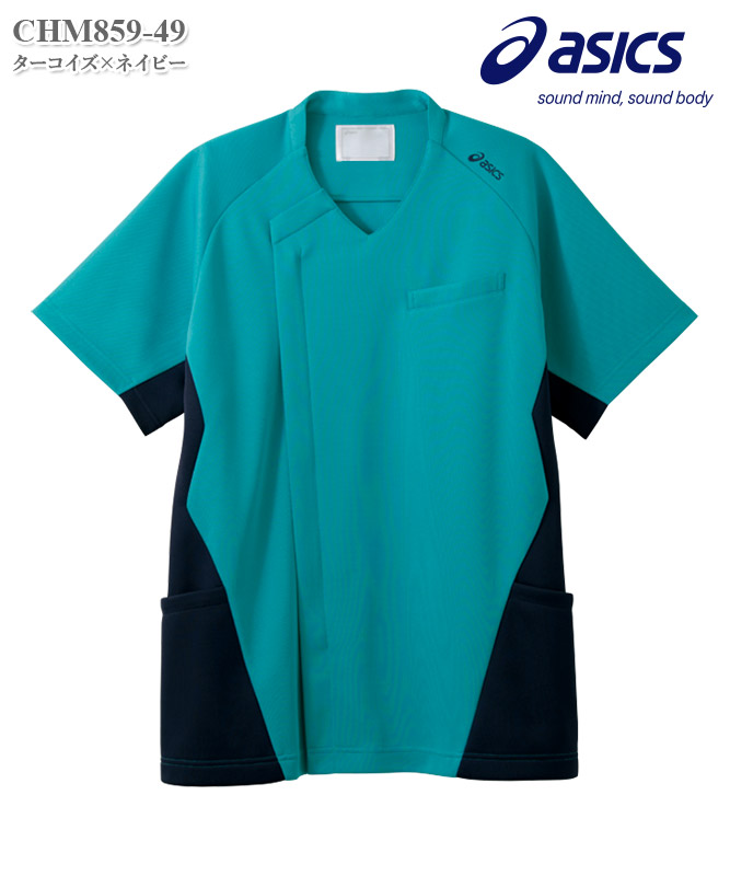 アシックスメンズスクラブ半袖[住商モンブラン] CHM859-09～90｜THS