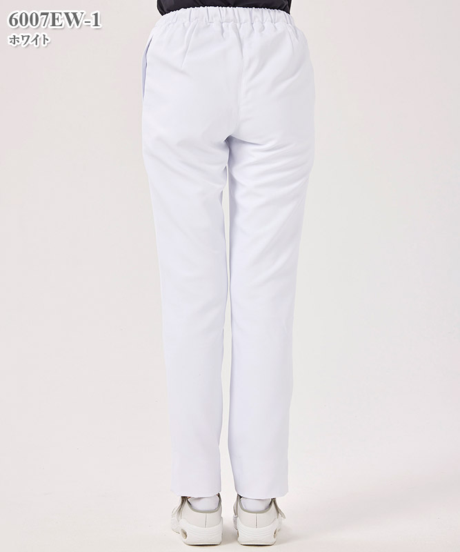 女子ストレートパンツ(総ゴム)[フォーク製品] 6007EW｜THS-白衣通販・販売