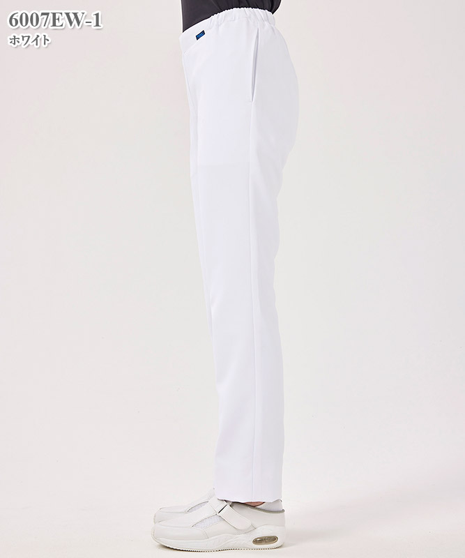 女子ストレートパンツ(総ゴム)[フォーク製品] 6007EW｜THS-白衣通販・販売