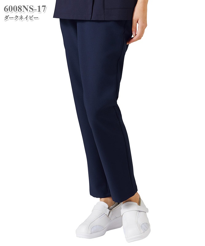 レディスフィットストレートパンツ[フォーク製品] 6008NS｜THS-白衣