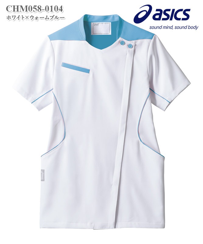 アシックスレディスジャケット半袖[住商モンブラン] CHM058-0109～0102