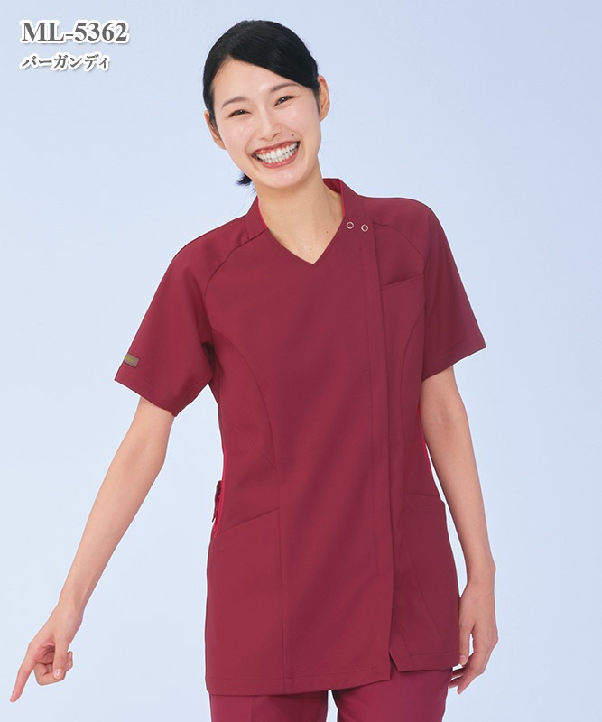 女子スクラブ半袖[ナガイレーベン製品] ML-5362｜THS-白衣通販・販売