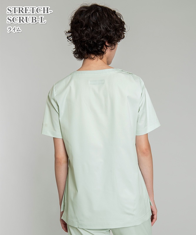 ID UNITED ARROWS レディスストレッチスクラブトップ[UNIX TOKYO製品