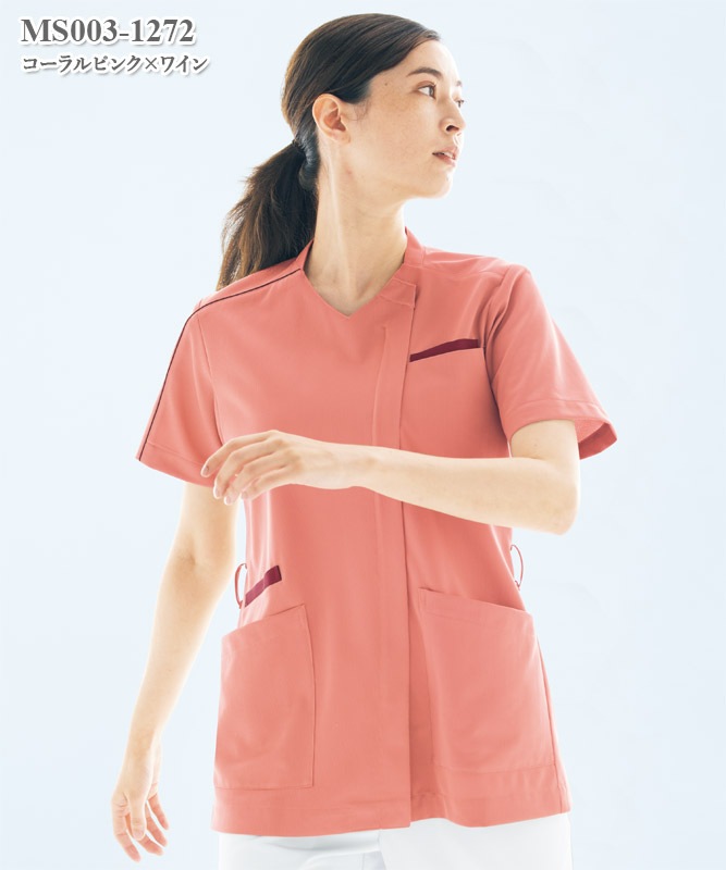 男女兼用スクラブ半袖[住商モンブラン製品] MS003-0183～8391｜THS