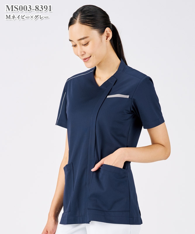 男女兼用スクラブ半袖[住商モンブラン製品] MS003-0183～8391