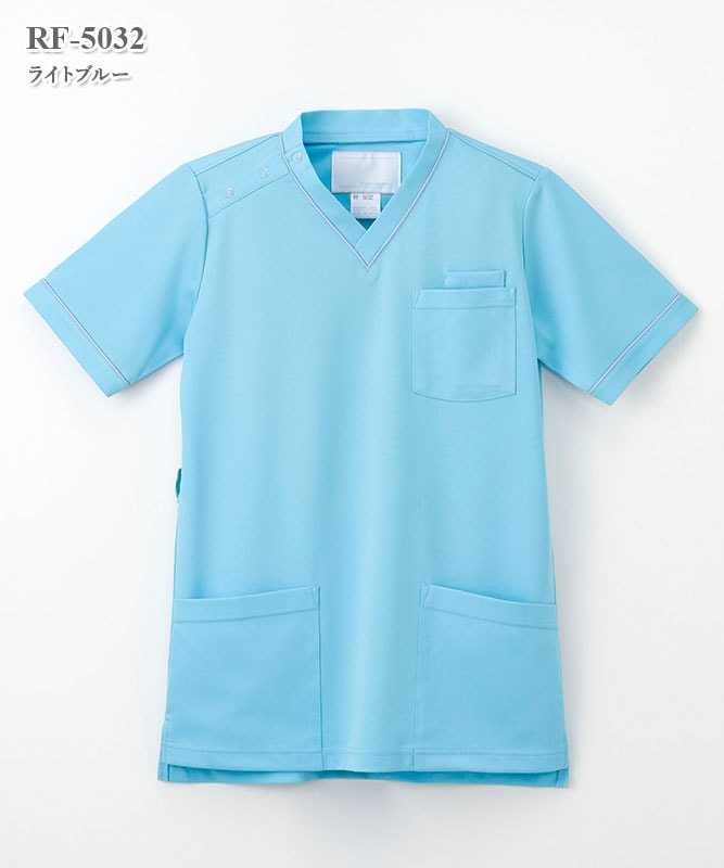 男女兼用スクラブ半袖[ナガイレーベン製品] RF-5032｜THS-白衣通販・販売
