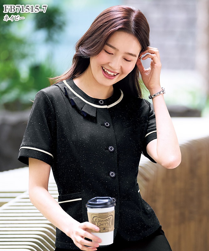 オーバーブラウス[フォーク製品] FB71515｜THS-白衣通販・販売