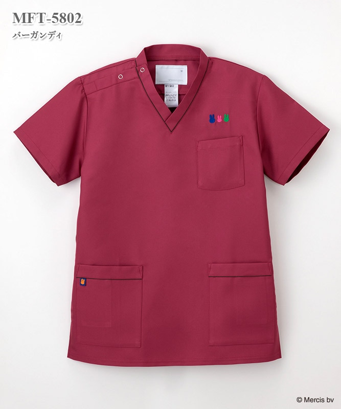 ミッフィーシリーズ男女兼用スクラブ半袖[ナガイレーベン製品] MFT