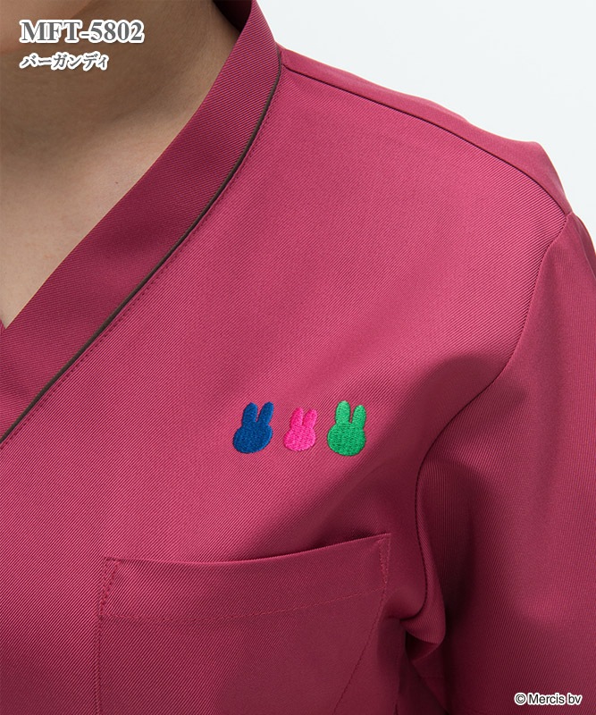 ミッフィーシリーズ男女兼用スクラブ半袖[ナガイレーベン製品] MFT