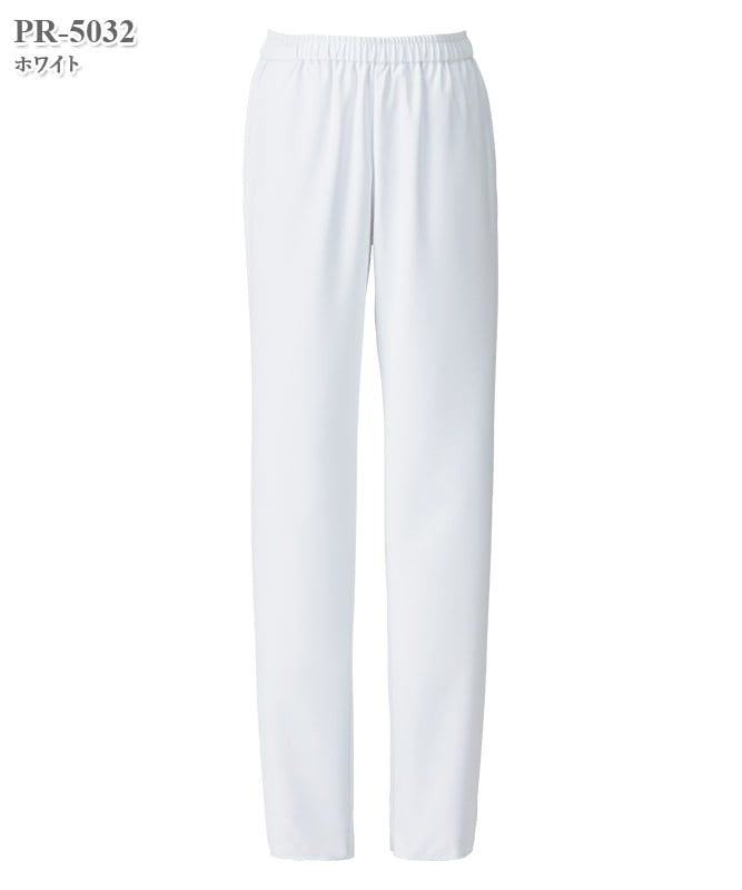 【新品未使用】enfoldテーパードパンツ白40 男女兼用テーパードパンツ[オンワード製品] PR-5032～5033｜THS-白衣