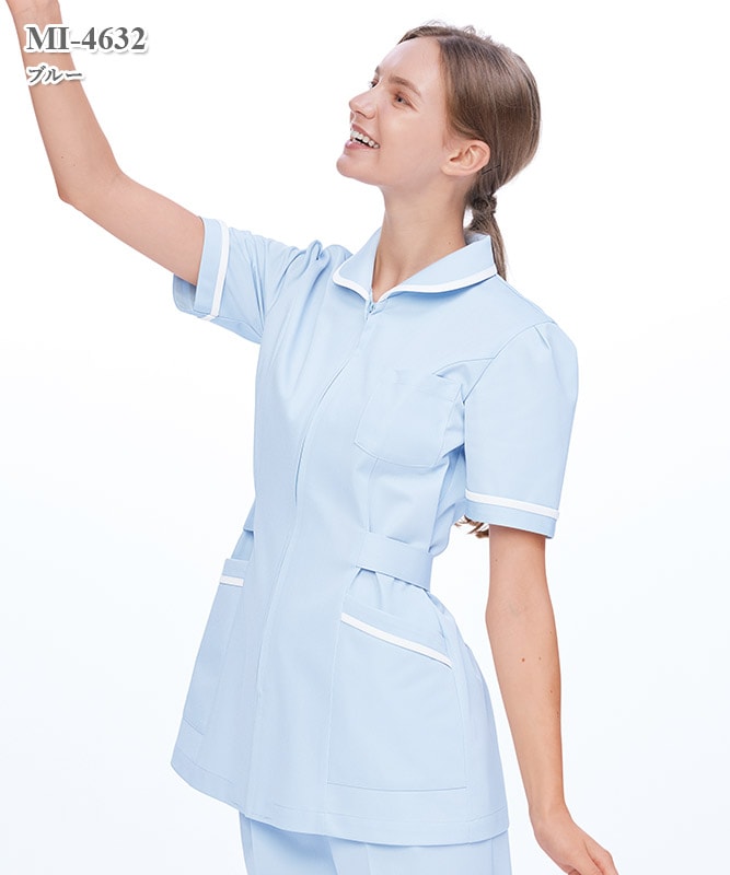 ミレリア女子チュニック半袖[ナガイレーベン製品] MI-4632｜THS-白衣
