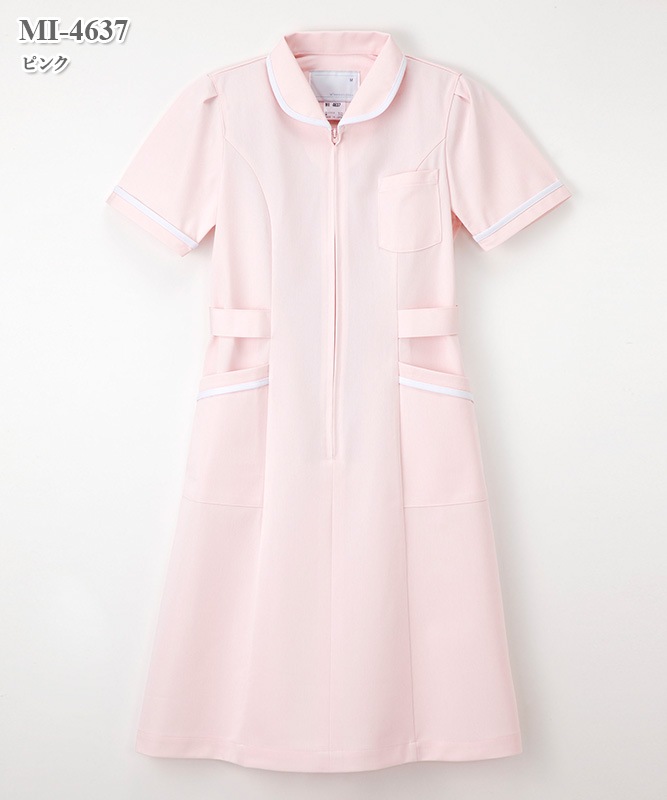 ミレリア女子ワンピース半袖[ナガイレーベン製品] MI-4637｜THS-白衣