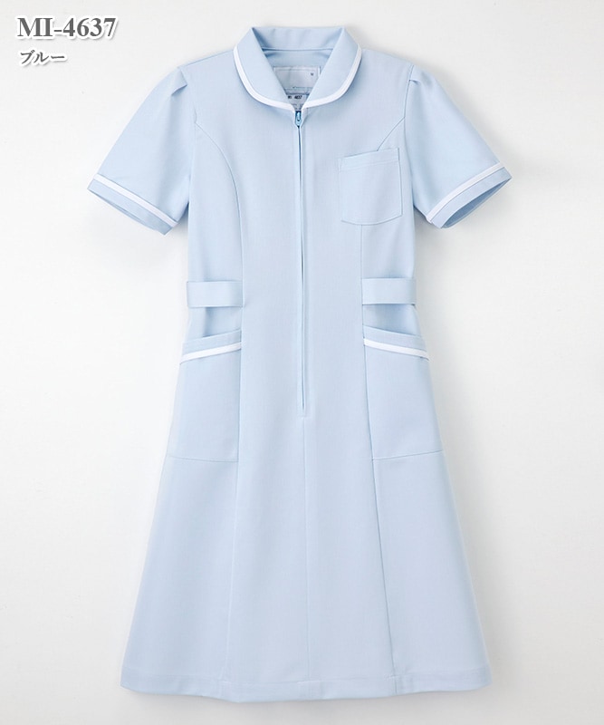 ミレリア女子ワンピース半袖[ナガイレーベン製品] MI-4637｜THS-白衣