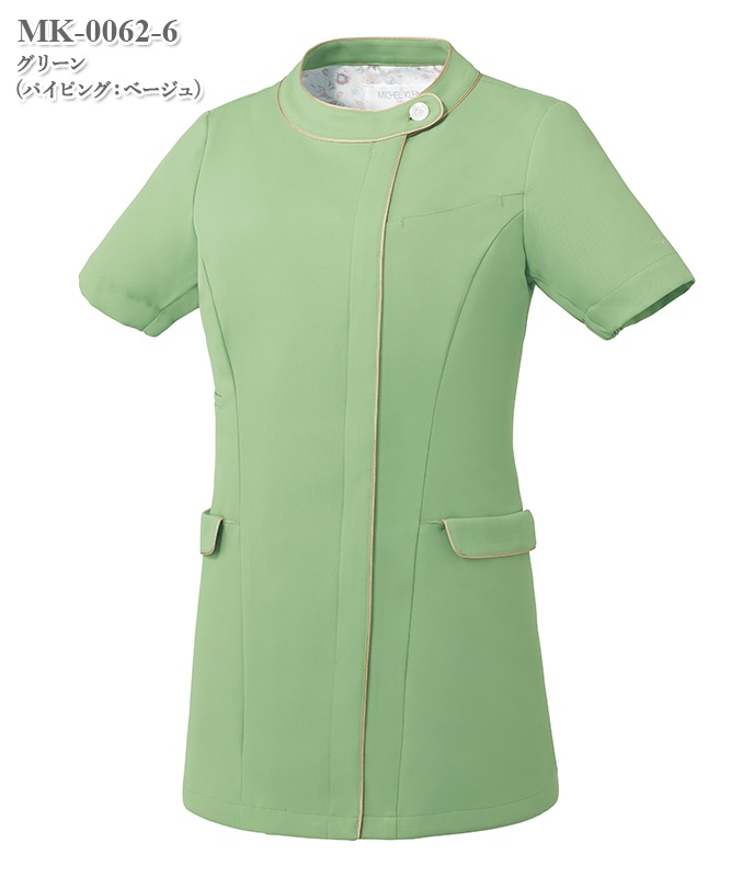 ミッシェルクランレディスファスナースクラブ半袖[チトセ製品] MK-0062