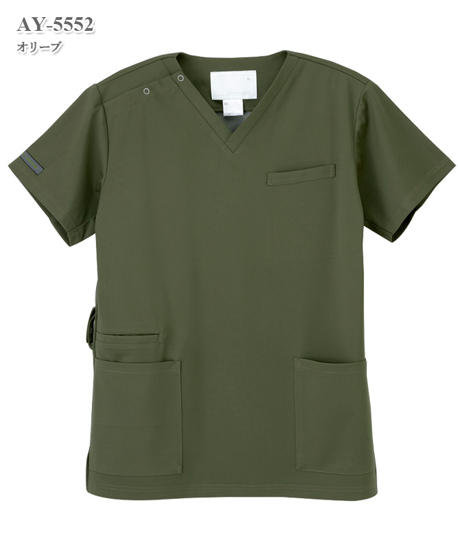 男子スクラブ半袖[ナガイレーベン製品] AY-5552｜THS-白衣通販・販売