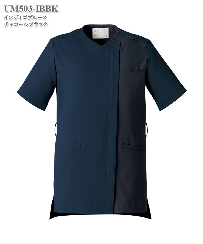 ukaメディカルユニフォームスタディ 男女兼用スクラブ半袖[住商