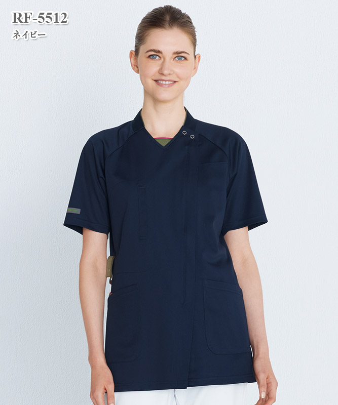 男女兼用スクラブ半袖[ナガイレーベン製品] RF-5512｜THS-白衣通販・販売