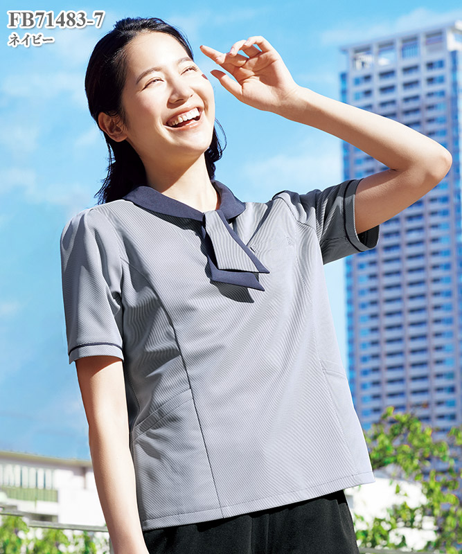 ポロシャツ[フォーク製品] FB71483｜THS-白衣通販・販売