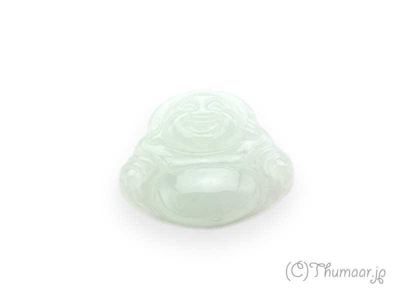鑑別済み】翡翠の布袋様3｜パワーストーンの通販サイトThumaar.jp