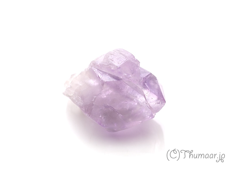 大きなラベンダーアメジスト原石 1面磨き 中々無いレアタイプ 272