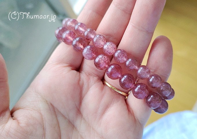 レッドアベンチュリンのブレスレット【9mm】｜パワーストーンの通販