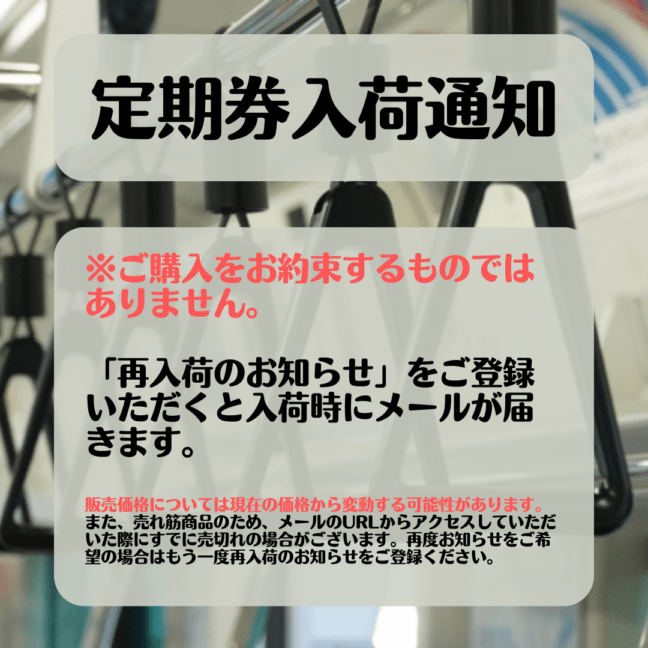 相模鉄道【相鉄】株主ご優待乗車証（定期）電車バス 1枚 ～26年12月の
