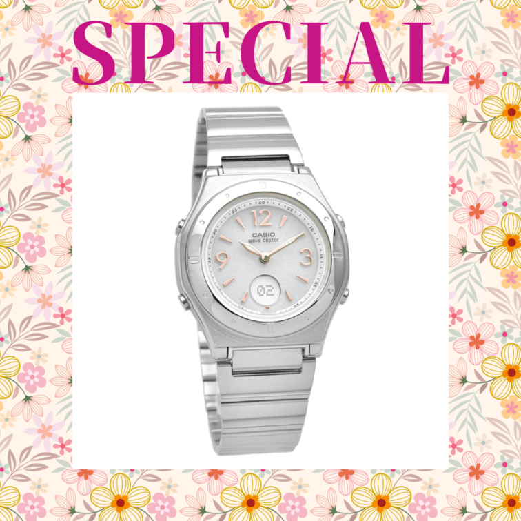 ※【030】＜CASIO＞ ソーラーコンビネーション　LWA-M141D-7AJF（女性用）