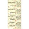 西日本鉄道【西鉄】株主優待乗車券　「電車・バス」　4枚綴り　～26年1月10日