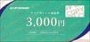アップガレージ商品券（3000円）1枚　～26年6月