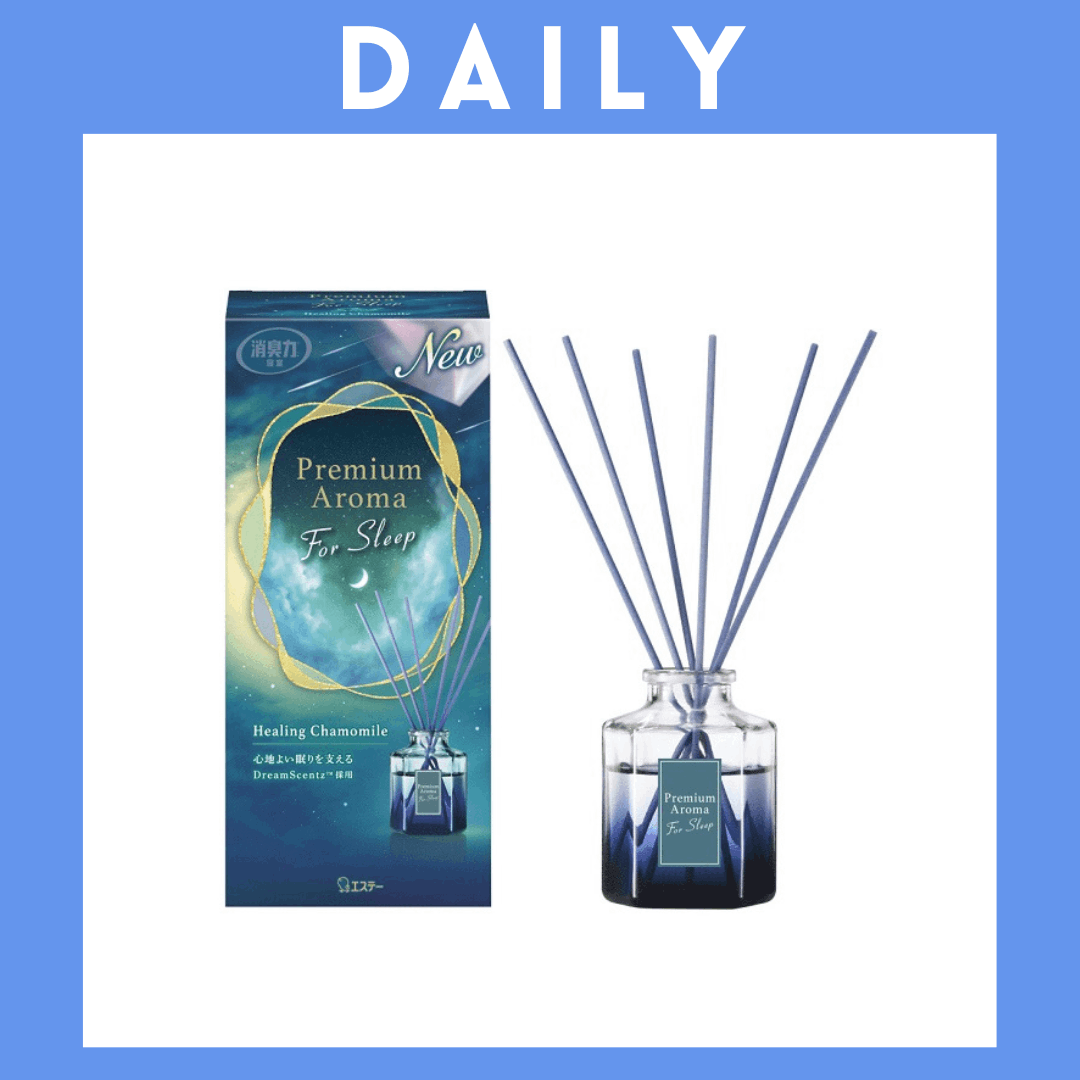 【NR061】＜エステー＞消臭力 Premium Aroma For Sleep 寝室用 Stick（ヒーリングカモミールの香り/50mL）