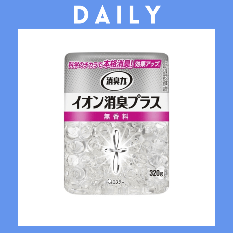 ※【088】＜エステー＞消臭力 クリアビーズ イオン消臭プラス（320g）