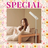 ※【008】＜QUADS＞BISARA Light（ハンズフリースタンドヘアドライヤー/BSR001WH）