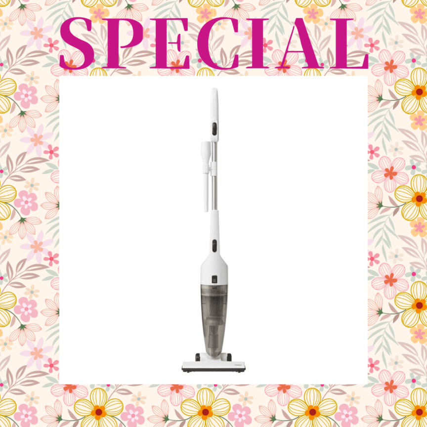 ※【029】＜TWINBIRD＞サイクロン スティック型クリーナー　TC-E124SPW