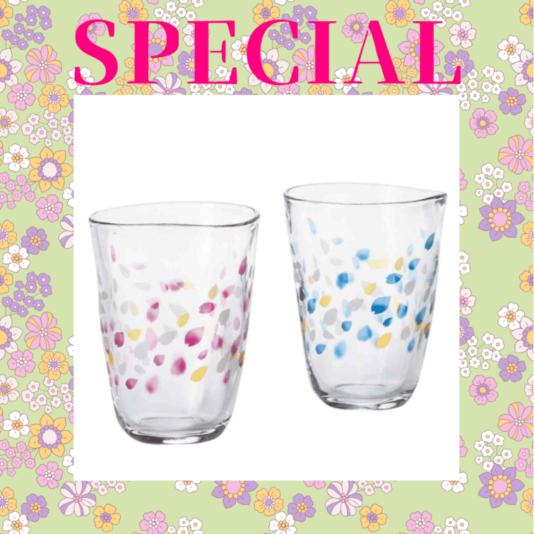 ※【012】＜ADERIA＞TEBINEIRO HARUIRO ペアタンブラーセット（290ml×2）