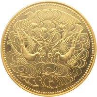 昭和62年（63年）天皇陛下御在位60周年記念金貨