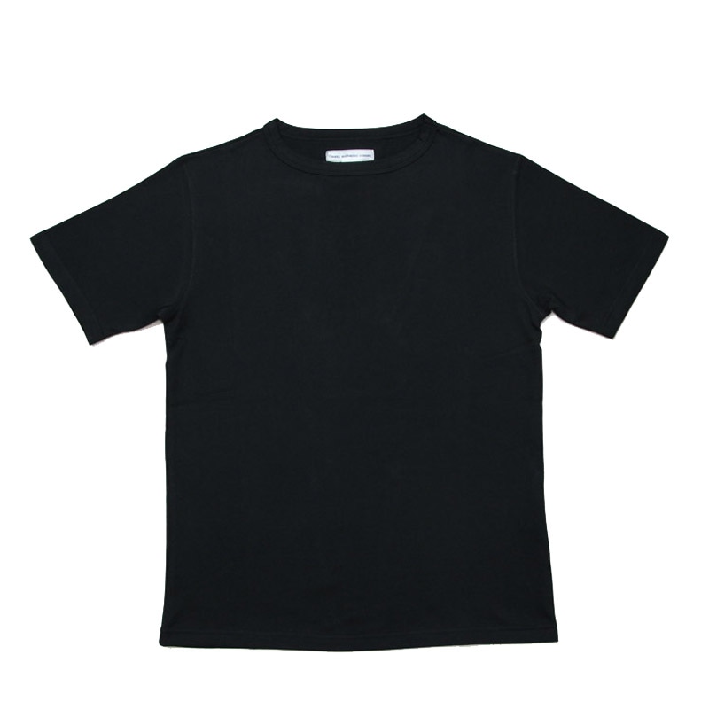 te500CR SUMMER KNIT CREW T BLACK