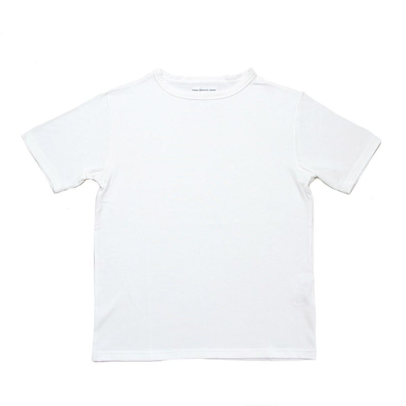 te500CR SUMMER KNIT CREW T WHITE