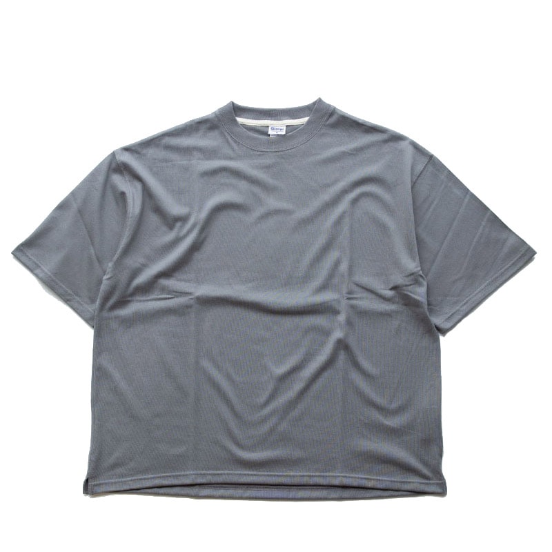 te500BG TIEASY SUMMER KNIT BIG T-SHIRTS DEAN GRAY