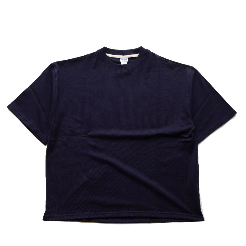 te500BG TIEASY SUMMER KNIT BIG T-SHIRTS DK NAVY