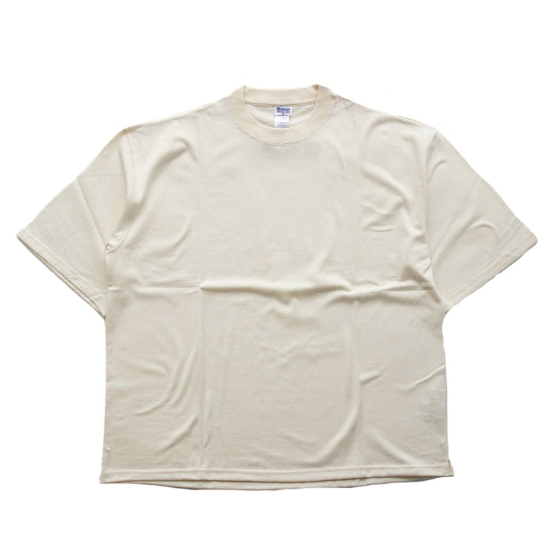 te500BG TIEASY SUMMER KNIT BIG T-SHIRTS NATURAL