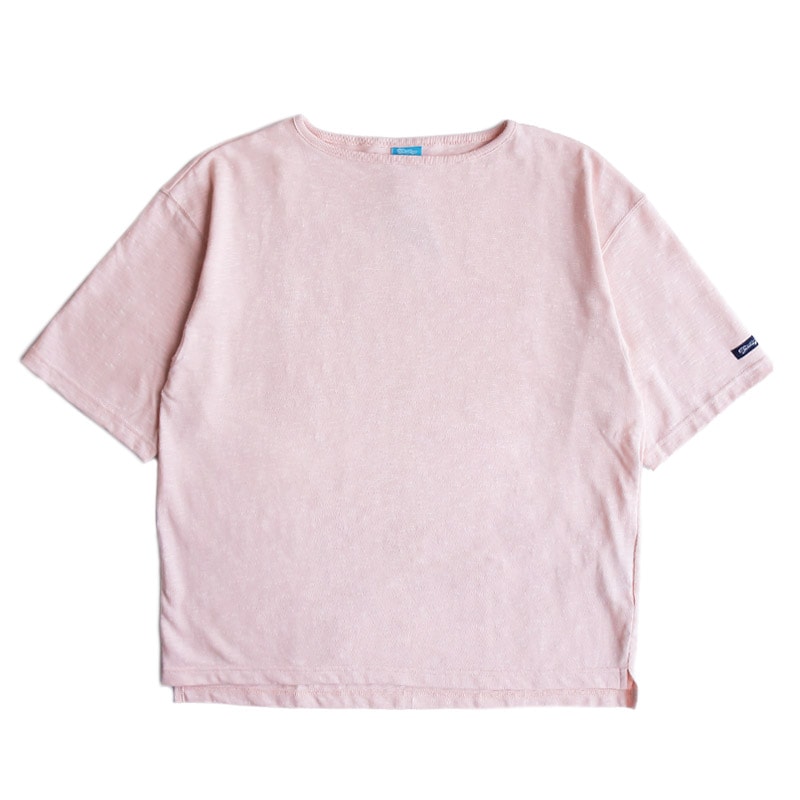 te001SS-LGT-BG HDCS LIGHT BIG BOAT NECK T POWDER PINK