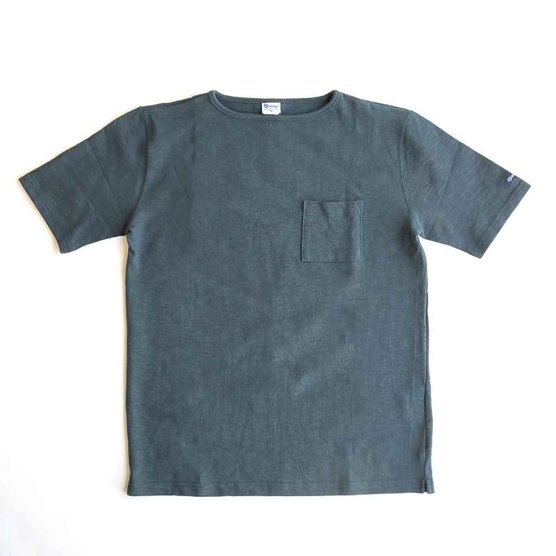te001SSPK HDCS POCKET S/S BASQUE SHIRT FADE NAVY