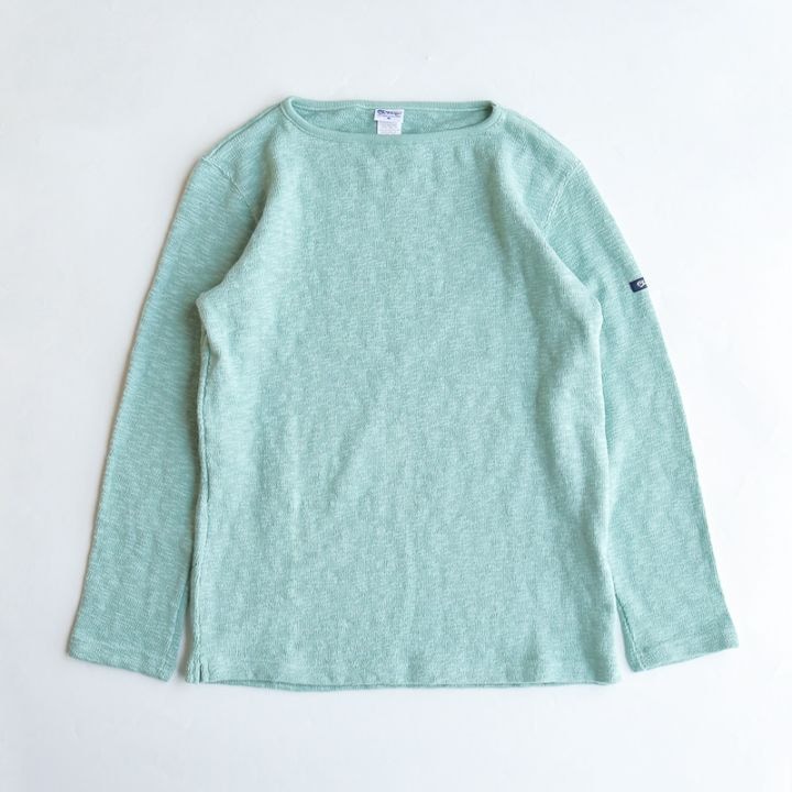 te002 TIEASY ORIGINAL BOATNECK SHIRT ANTIQUE GREY