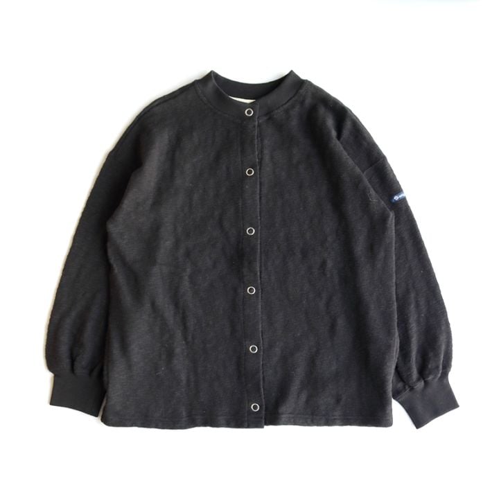 te002L-SCD Tieasy ORIGINAL LADY’S SNAP CARDIGAN BLACK