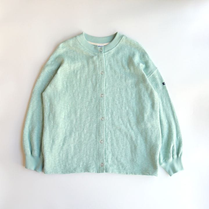 te002L-SCD Tieasy ORIGINAL LADY’S SNAP CARDIGAN ANTIQUE GREY