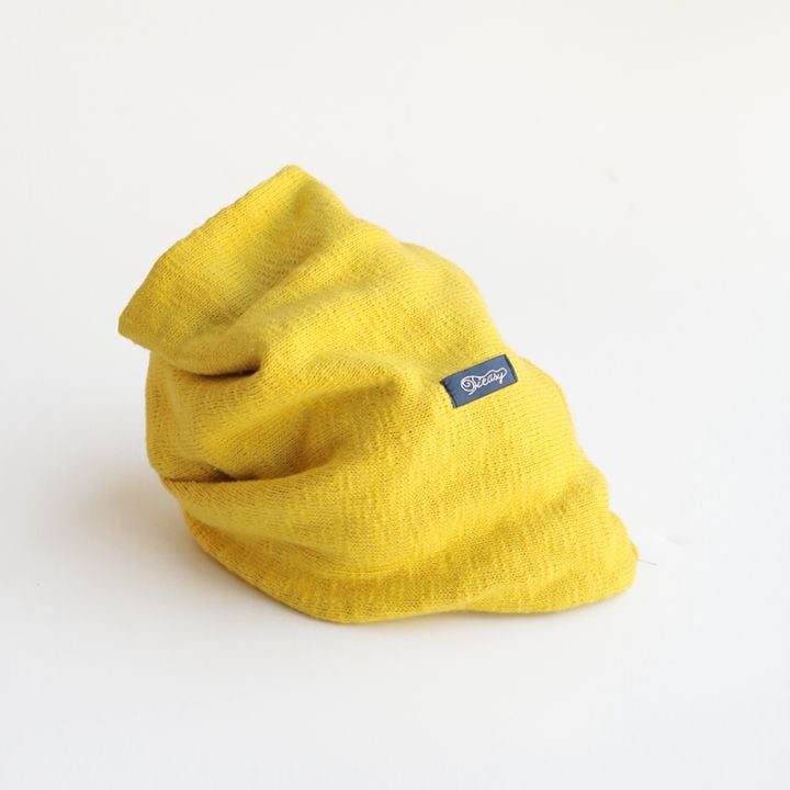 te0022snd DOUBLE FACE SNOOD CUSTARD