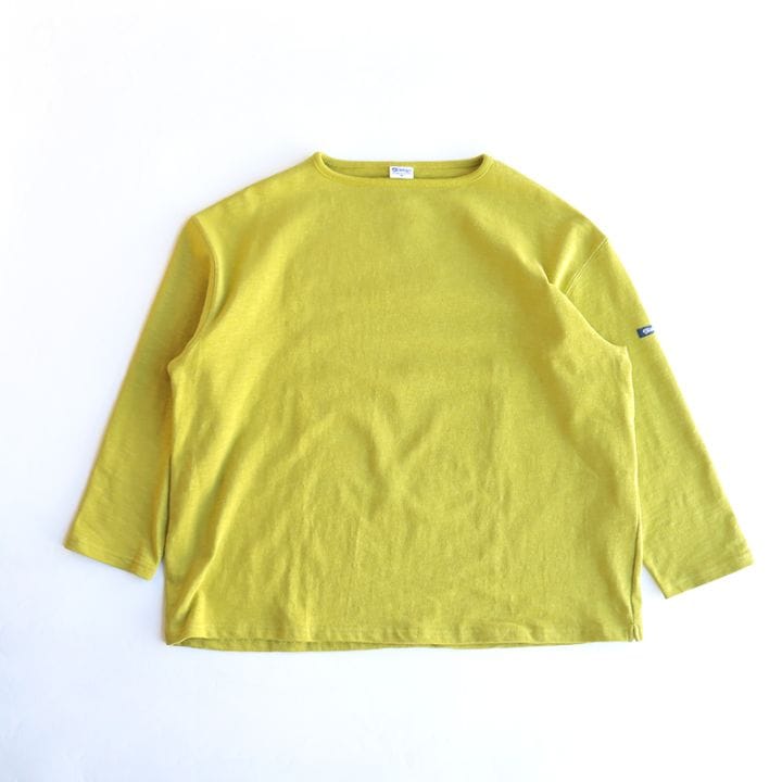 te001bg HDCS BIG BOATNECK SHIRT LIME