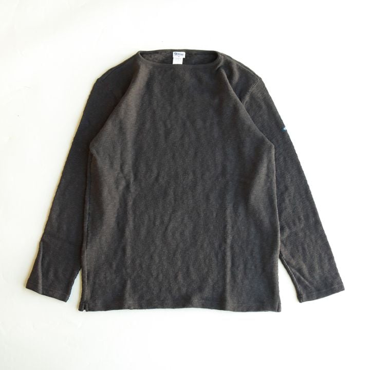 te002 TIEASY ORIGINAL BOATNECK SHIRT FADE BLACK